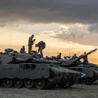Israelul a pregătit 40.000 de blindate să intre în Gaza - Foto: Profimedia Images