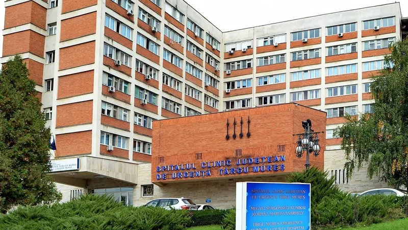 Spitalul Clinic Judeţean de Urgenţă (SCJU) Târgu Mureş- Foto: FACEBOOK