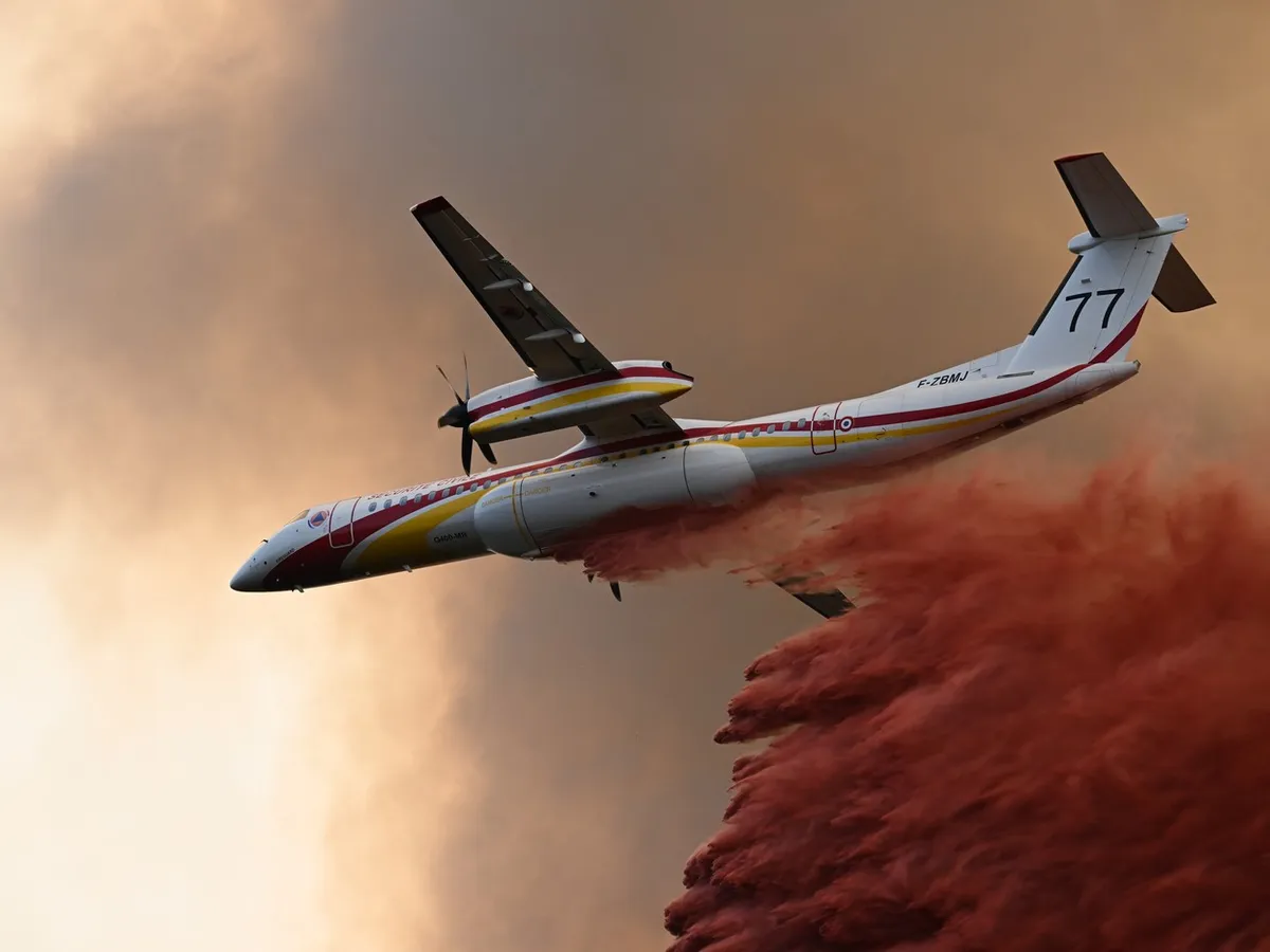 Incendiu masiv de vegetație, în vestul Canadei - Foto: Profimedia Images