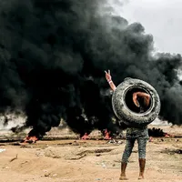 Protest în Gaza