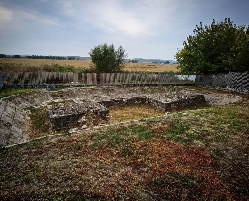 Ruinele podului lui Constantin de la Corabia