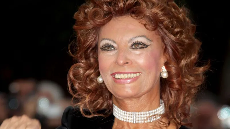 Actrița Sophia Loren/Foto: sixtyandme.com