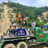 Manuel Lettenbichler a câştigat pentru a 4-a oară cel mai dur raliu hard enduro - Foto: Facebook/Red Bull Romaniacs
