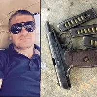 Interlopul Ștefan Achim (46 de ani), fost luptător de K1 și care a luptat în Legiunea Străină Foto credit: Mediafax/Politia Romana