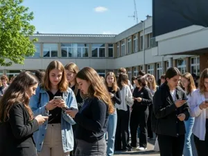 foto: Absolvenții află dacî au luat Bacalaureatul astăzi Sursa: generat cu AI - Shutterstock