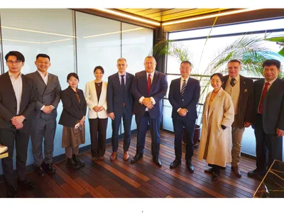 CCIR a găzduit o întâlnire cu o delegație din partea Republicii Populare Chineze condusă de Chen Guangjun, Director Adjunct al Biroului de Relații Externe al provinciei Guangdong Foto: CCIR