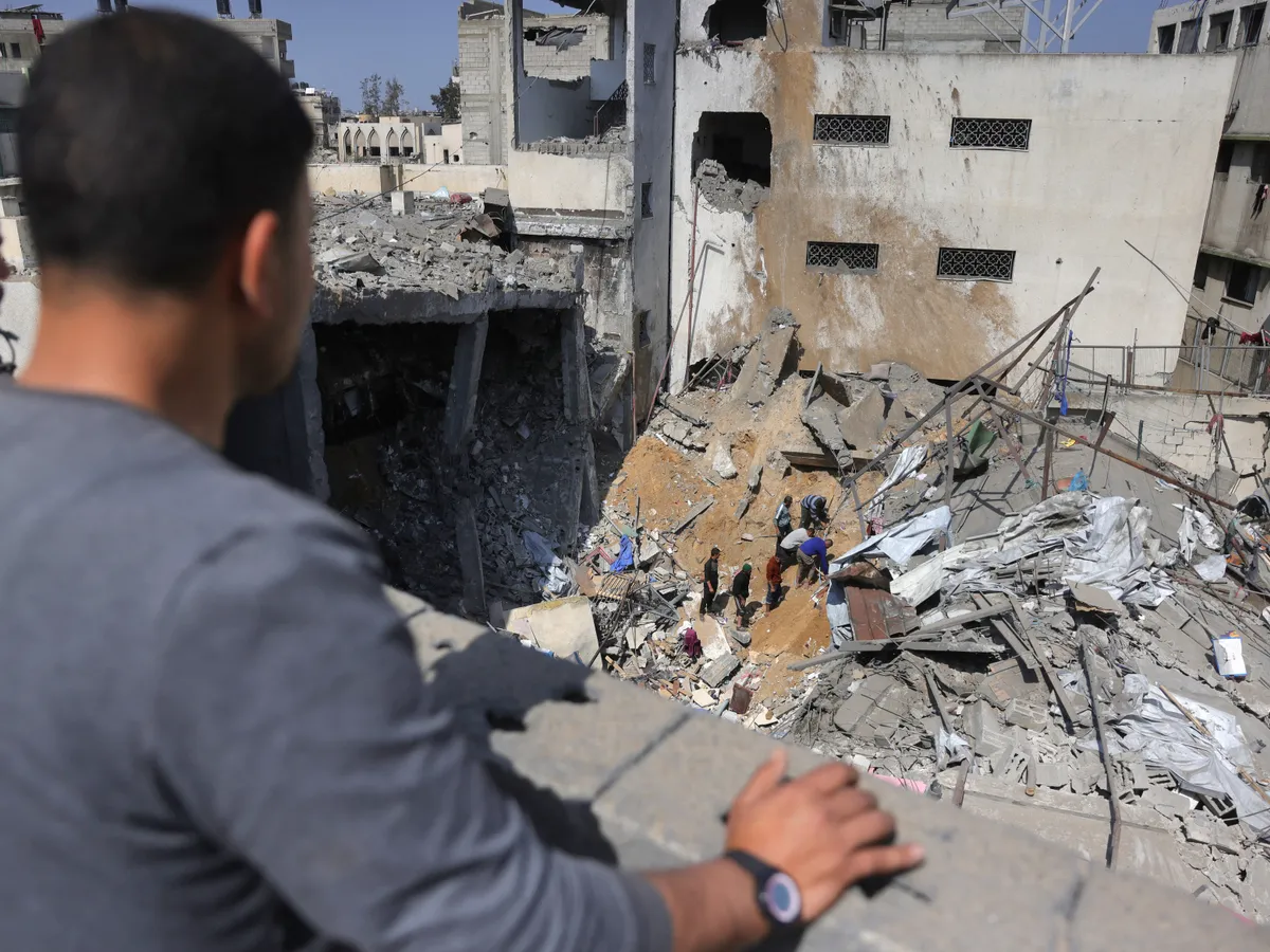 Purtătorul de cuvânt al Hamas, Abdel-Latif Al-Qanoua, ucis într-un atac aerian israelian în Gaza - FOTO: Profimedia(imagine cu rol ilustrativ)