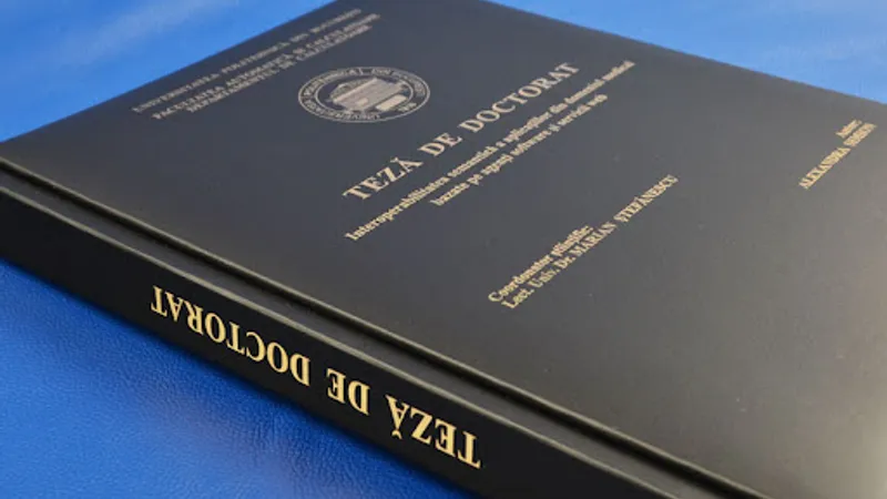 Univeristățile vor verifica tezele de doctorat, dar CNATDCU ar putea întoarce verdictul final / copert-doctorat.ro