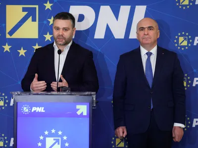 Ciprian Ciucu și Ilie Bolojan - Foto: INQUAM PHOTOS / Mălina Norocea