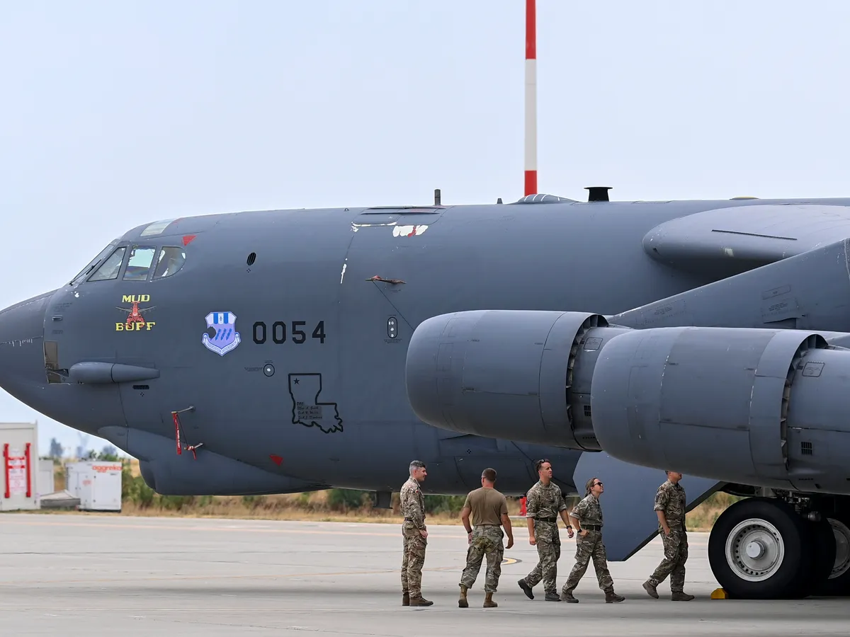 Militari americani la Kogălniceanu - FOTO  Inquam Photos / Eduard Vînătoru