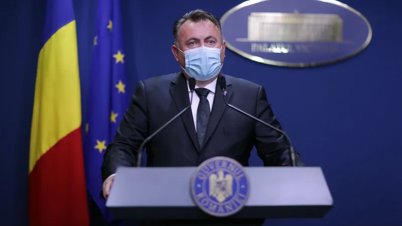 Ministrul Sănătății, Nelu Tătaru. Sursa foto: Facebook Guvernul României