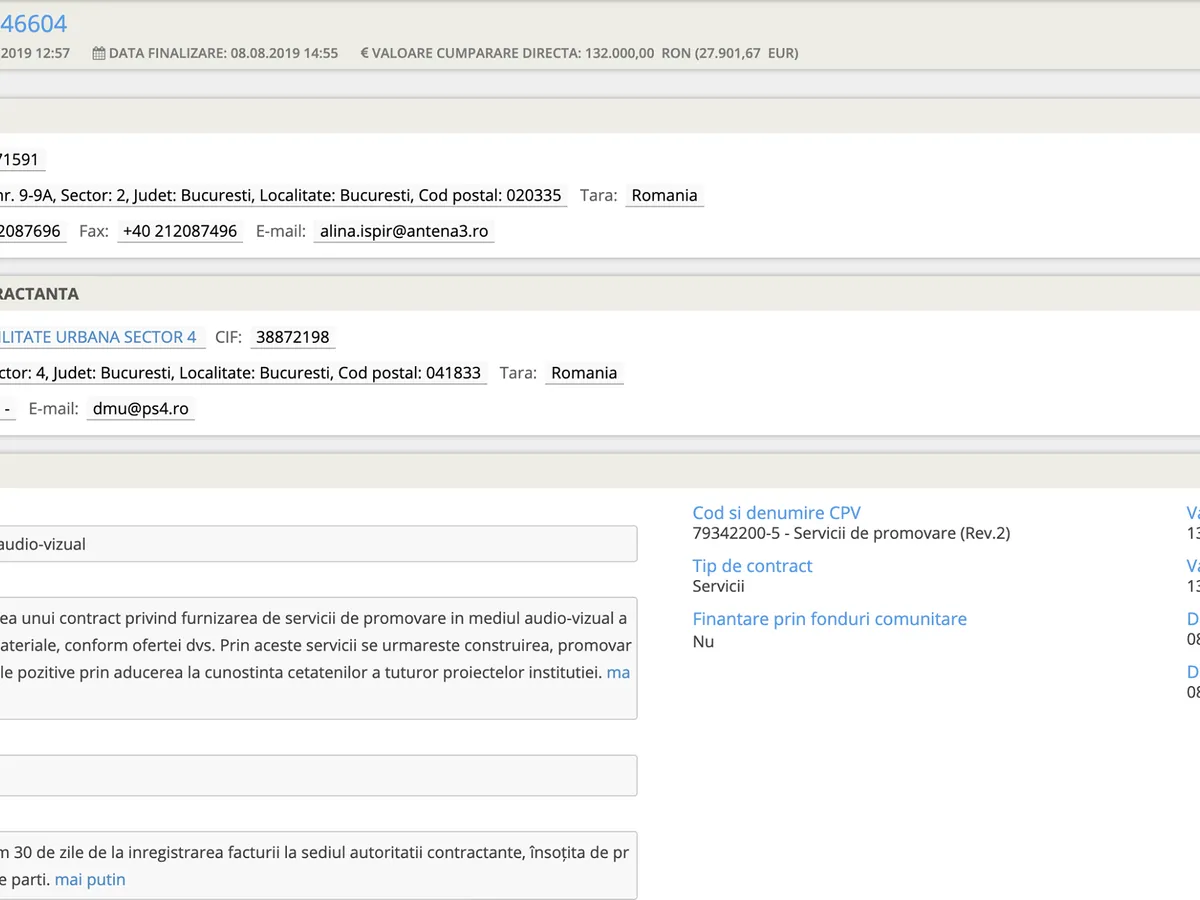 Captură făcută de Banii noștri