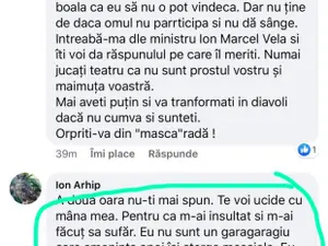 Captură Facebook Marcel Vela