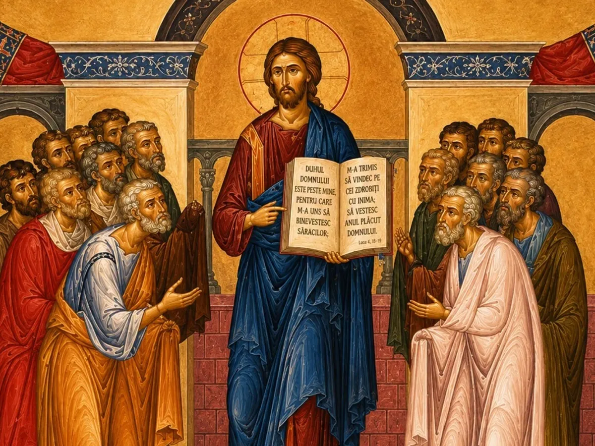Hristos in Sinagoga din Nazaret