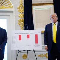 Trump și-a publicat propriile cifre și economia SUA „duduie”. Spune că omul lui Biden le-a măsluit - Foto: Profimedia Images