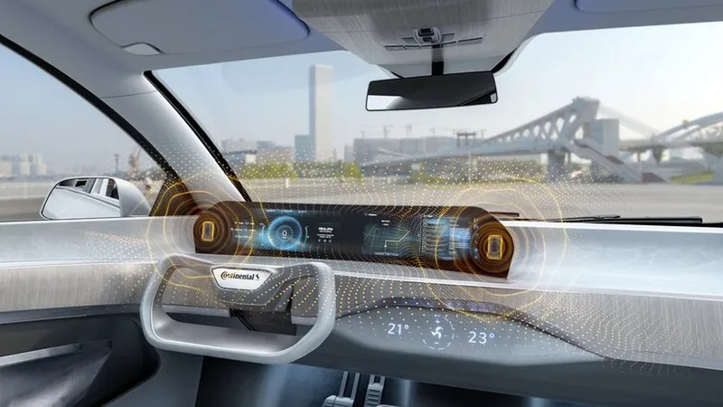 Modelele Dacia, primele mașini din lume cu sistem audio 3D fără boxe? Cum funcționează Ac2ated - Foto: Continental