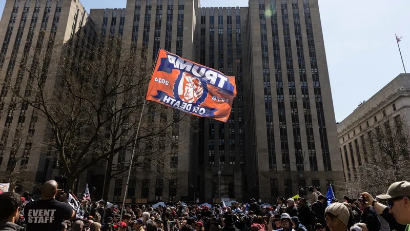 Trump, așteptat la tribunalul din Manhattan-Foto: Profimedia Images