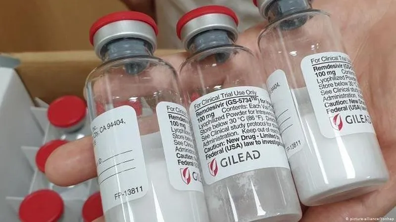 Medicamentul Remdesivir. Sursa foto: dw.com
