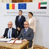 CCIR a semnat un Memorandum de Înțelegere cu Federația Camerelor de Comerț a EAU Foto: CCIR