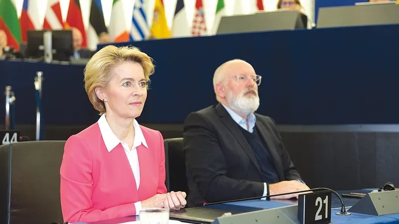 „GREEN NEW DEAL“ Noua politică de mediu a UE este o prioritate pentru Ursula van der Leyen și  Frans Timmermans (Comisia Europeană) - Foto: Getty Images