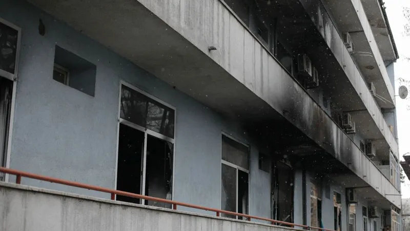 Incendiul de la Institutul "Matei Balş", de pe 29 ianuarie 2021 - Foto: INQUAM PHOTOS/Octav Ganea