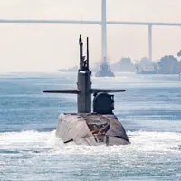 Submarin SUA cu sute de rachete Tomahawk - Foto: US Central Command