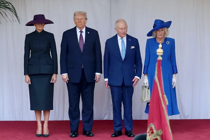 Donald Trump în Marea Britanie - Foto: Profimedia Images