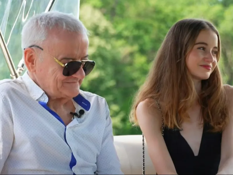 Irinel Columbeanu întreținut de fiica de 18 ani, Irina. „Tata e responsabilitatea mea”. Cum îl ajută - Foto: Captură ecran