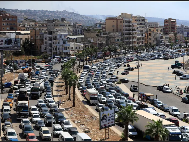 Exodul din Liban. Oamenii fug din calea atacurilor Israelului - Foto: YNetNews