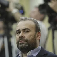 Darius Vâlcov a acționat violent la adresa unui protestatar. Foto Inquam Photos/Octav Ganea