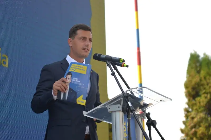 Ionel Bogdan este cel mai tânăr candidat liberal pe care PNL îl propune la șefia unui Consiliu Județean