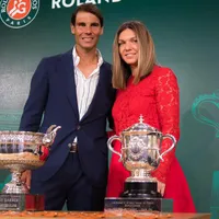 Simona Halep și Rafael Nadal, campionii de anul trecut de la Roland Garros au fost în centrul atenției la conferința de presă a ediției 2019 Foto: Facebook