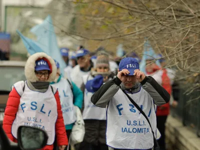 Liderii sindicali care protestează, plătiți de Ministerul Educației - Foto: INQUAM PHOTOS, Călin Goerge