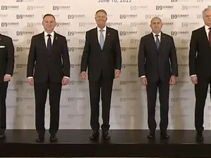 Klaus Iohannis, în deschiderea summitului B9 / FOTO: captură youtube.com