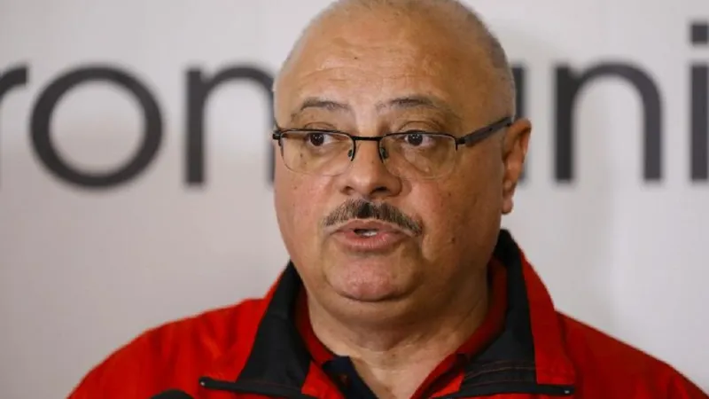 Leonard Bărăscu, liderul sindical al SANITAS Foto: Facebook/Sanitas