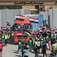 Ce transportau primele 20 de camioane au intrat în Gaza de la începutul războiului - Foto: Profimedia Images