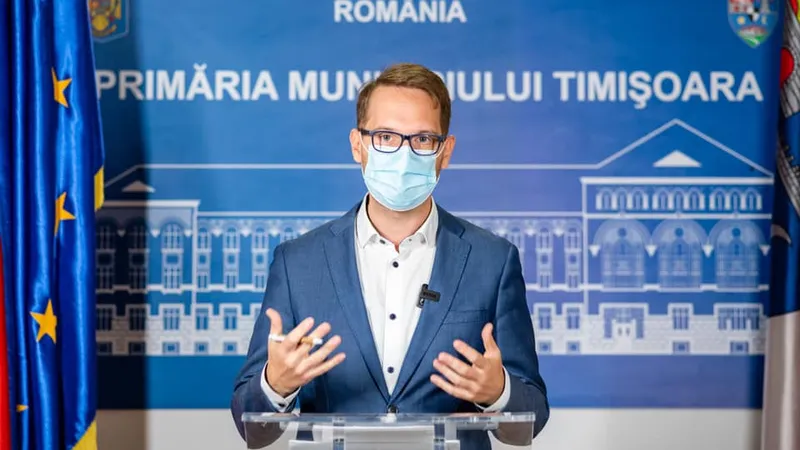 Primarul Dominic Fritz. Sursa foto: Facebook