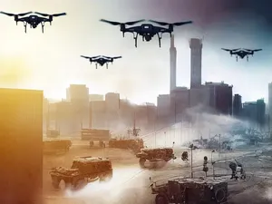 Moscova, zguduită de explozii uriașe după un atac cu drone kamikaze. Rușii, în alertă maximă - Foto: Profimedia images