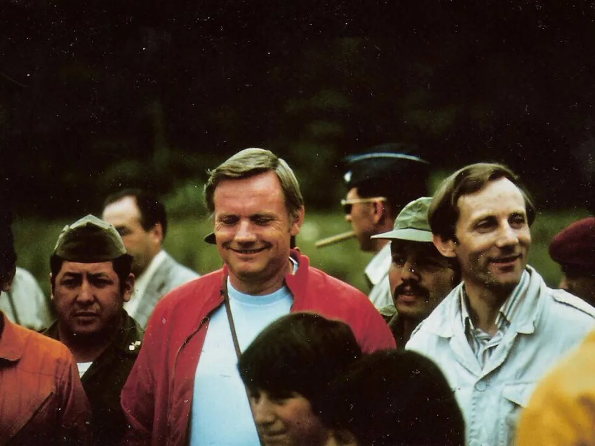 Neil Armstrong în Ecuador/foto: captură video