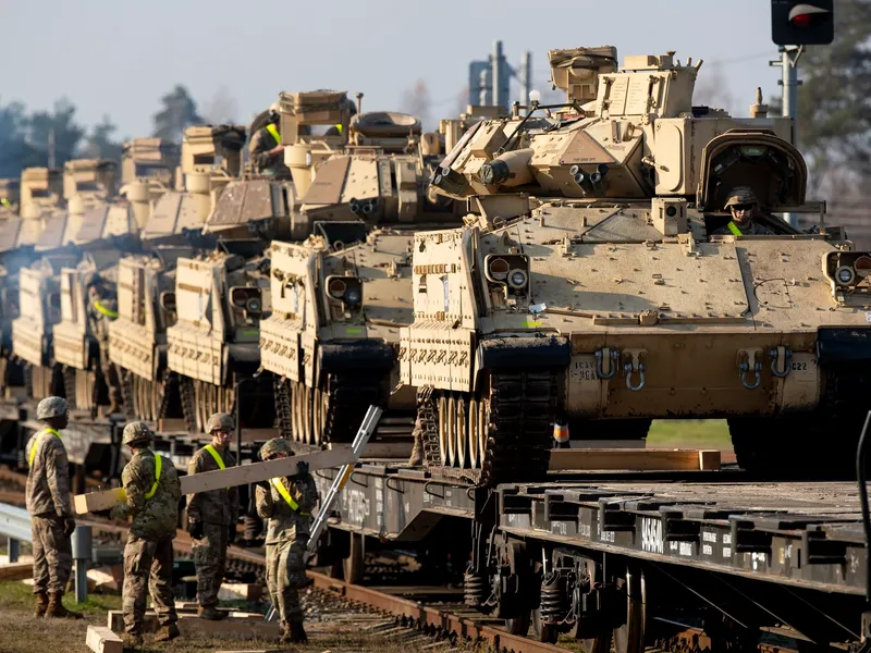 Europa accelerează transportul militar feroviar pentru un război cu Putin - Foto: Profimedia Images (imagine cu caracter ilustrativ)