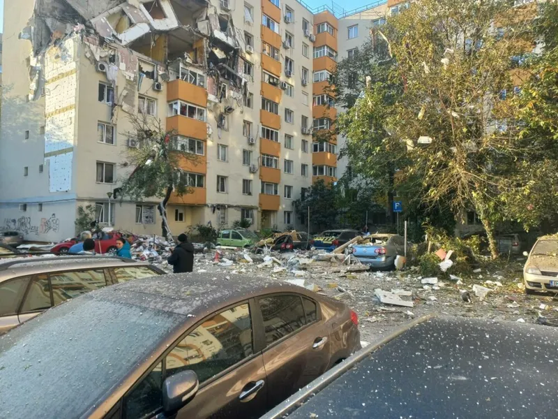 Explozie în București - Foto: Facebook