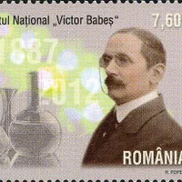 Timbru   aniversar, la împlinirea a 125 de ani de la nașterea lui Victor Babeș