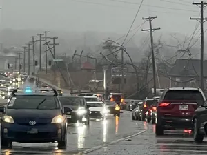 Tornade ucigașe, în SUA. Cel puțin 6 morți, stâlpii electrici „răsuciți” ca macaroanele - Foto: Facebook