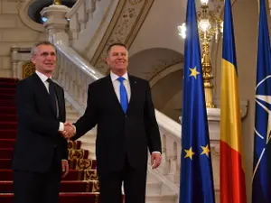 Secretarul general al NATO, Jens Stoltenberg va fi primit de Klaus Iohannis la Palatul Cotroceni - FOTO: Profimedia