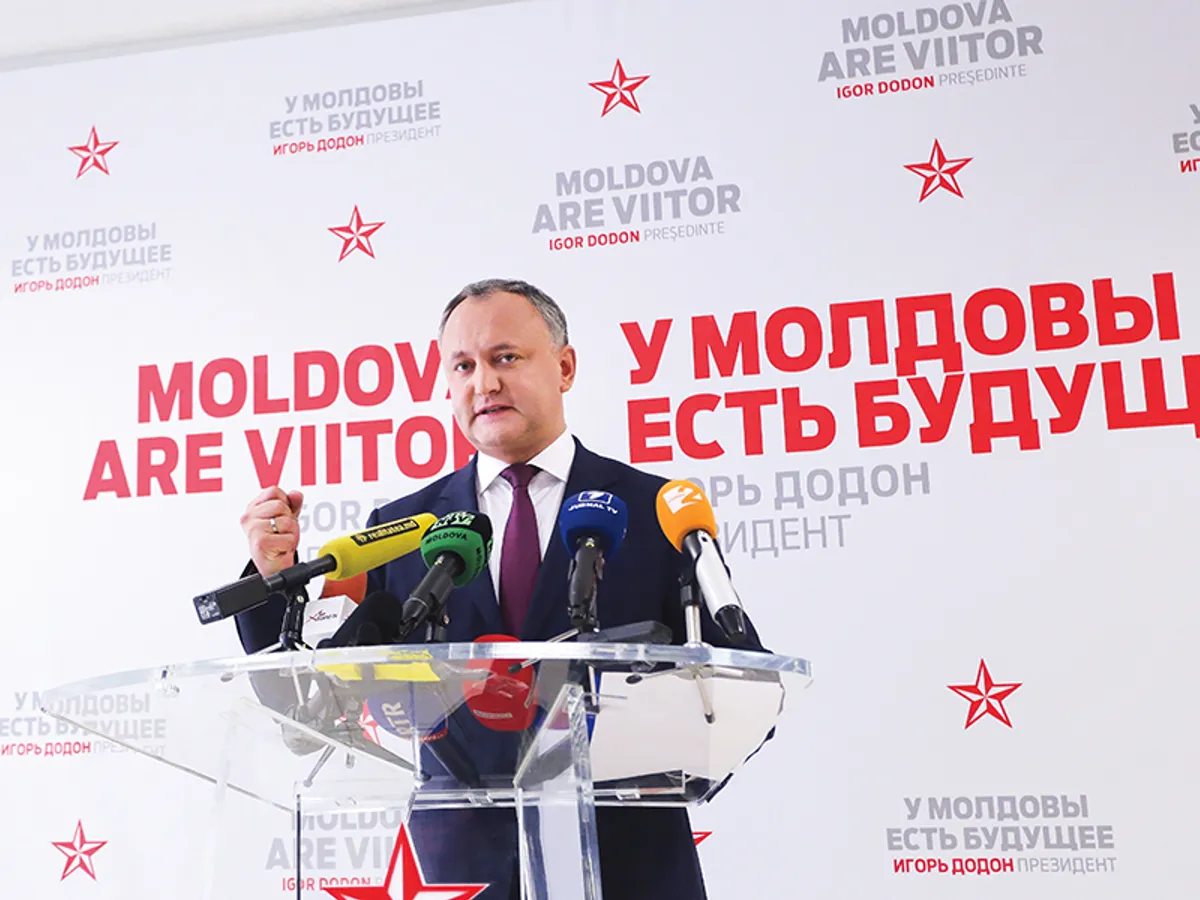 Igor Dodon, actualul președinte al Republcii Moldova - Foto: INQUAM PHOTOS/ Adel Al Haddad