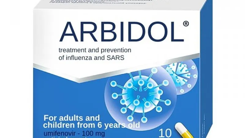Arbidol (umifenovir), medicament adus din Rusia pentru tratarea COVID. EMA nu îl recomandă. Sursa foto: dailymail.co.uk
