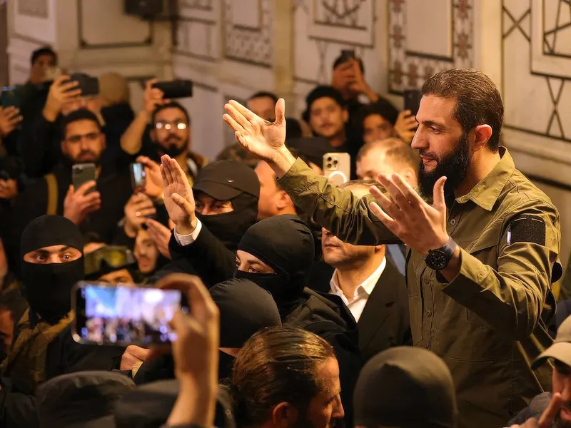 Jolani, la Damasc, după căderea regimului Assad - Foto: Profimedia Images
