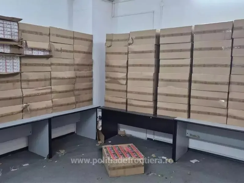 Țigări de 800.000 lei descoperite de polițiști la vamă. Ce pedeapsă poate primi cetățeanul străin? - Foto: Arhiva