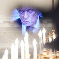 Președintele SUA, Donald Trump, participă la un prânz, la Casa Albă - Foto: Profimedia Images