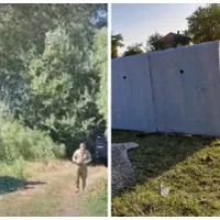 Se instalează buncăre de protecție a populației în localitatea unde au căzut drone rusești - Foto: Colaj/ Facebook